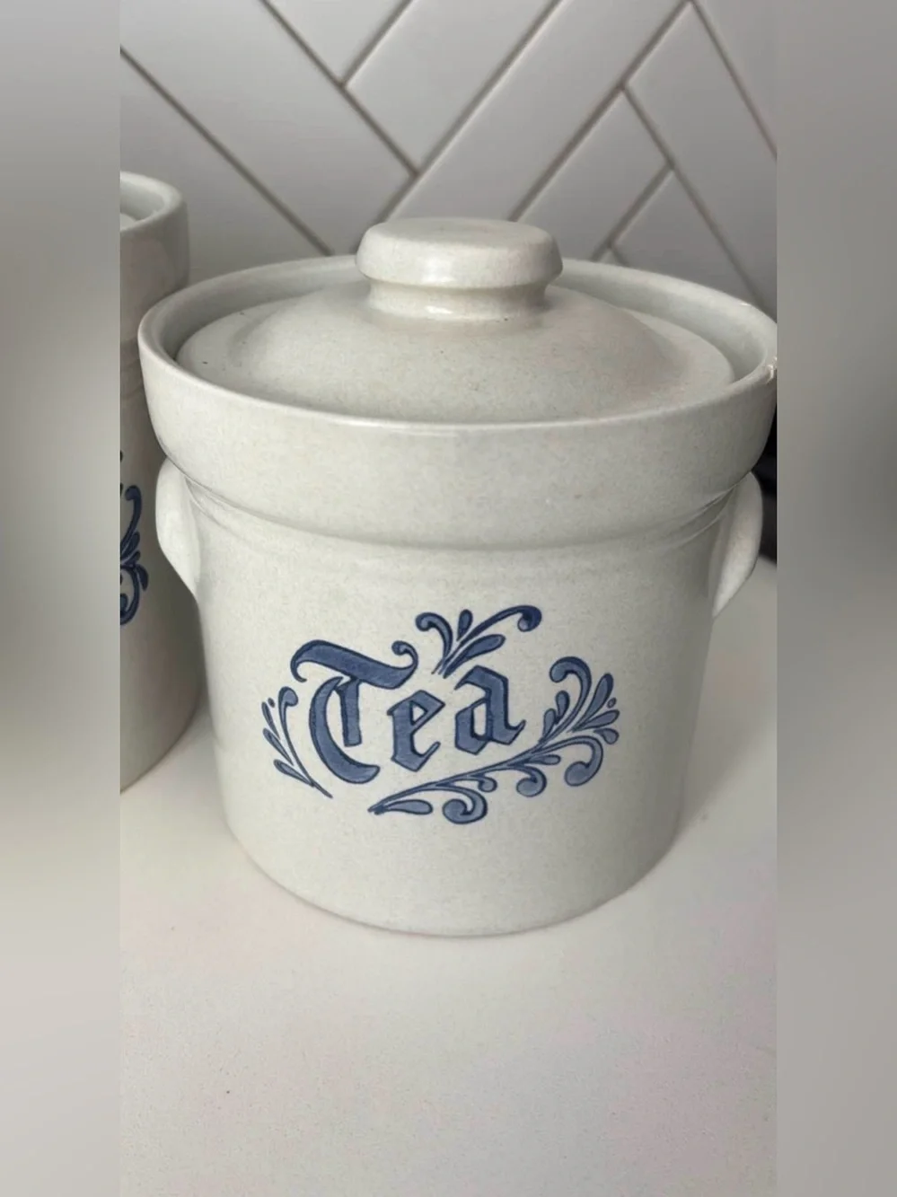 Vintage Cottagecore Ceramic Kitchen Set (5 piece)